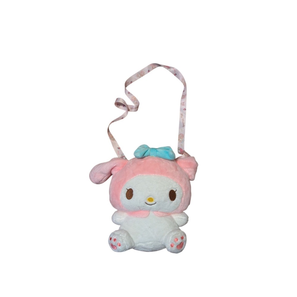 My Melody Plush Bag Crossbody Purse Sanrio Hello Kitty